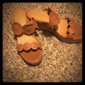Like new Jack Rogers wedge sandals
